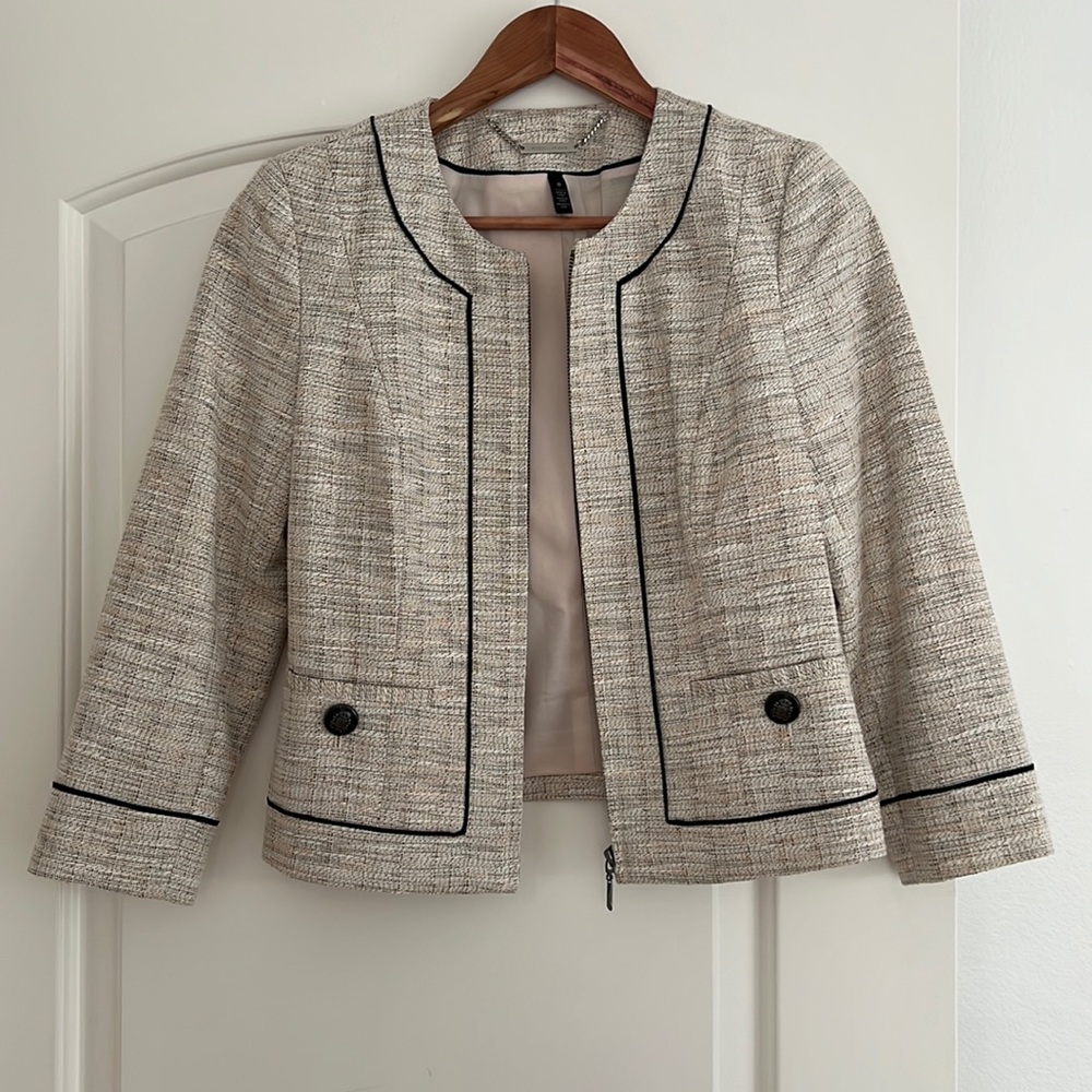 White House Black Market Jacket and Skirt SET - Picture 2 of 16
